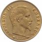 Preview: Frankreich 5 Francs 1860 BB - Napoleon III.